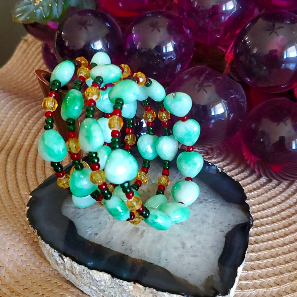 Heart Jade Bracelet